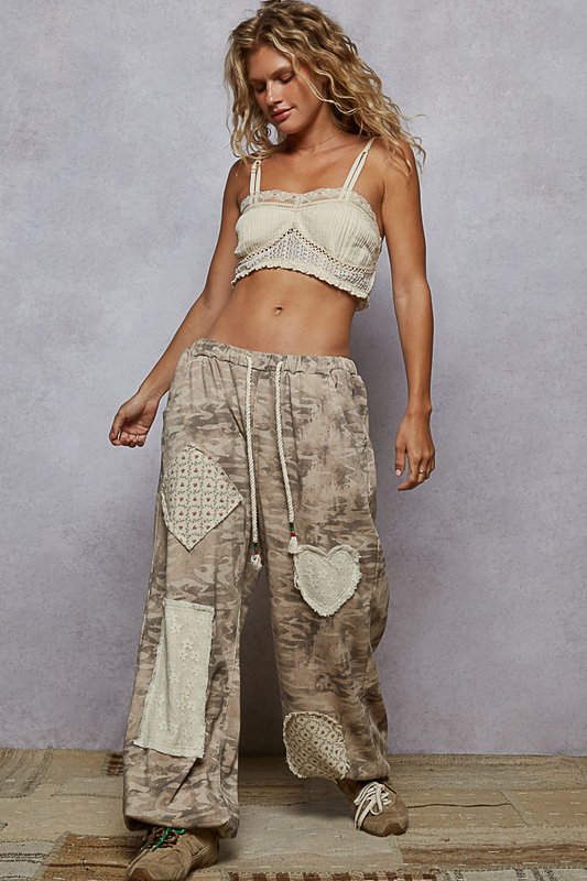 POL Tan Cargo Joggers
