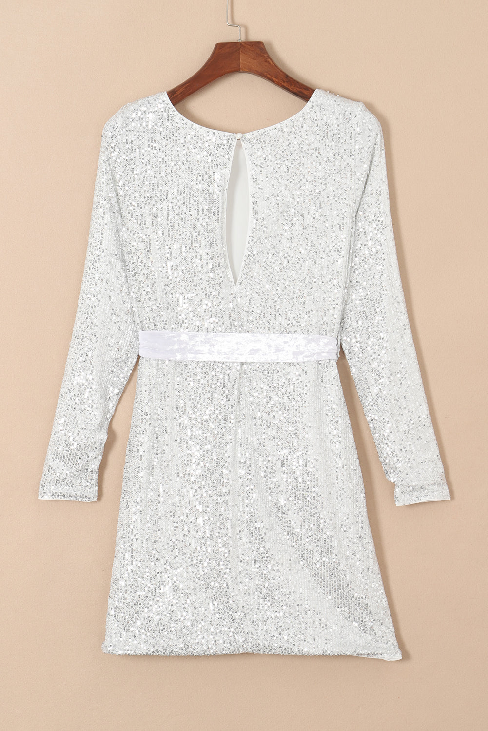 Silvery Sequin Dress sale