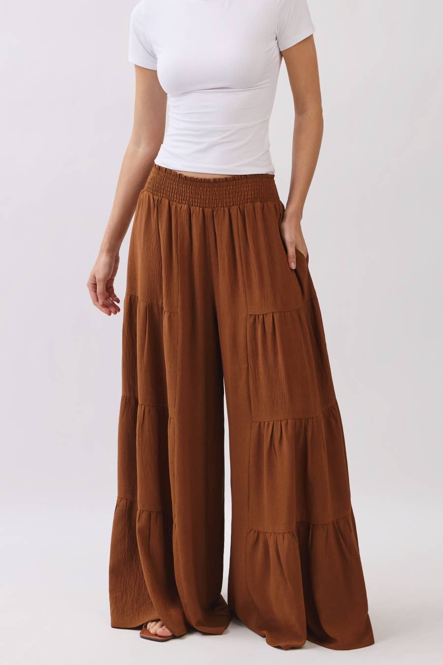 Effortlessly Chic Palazzo ODDI Pants