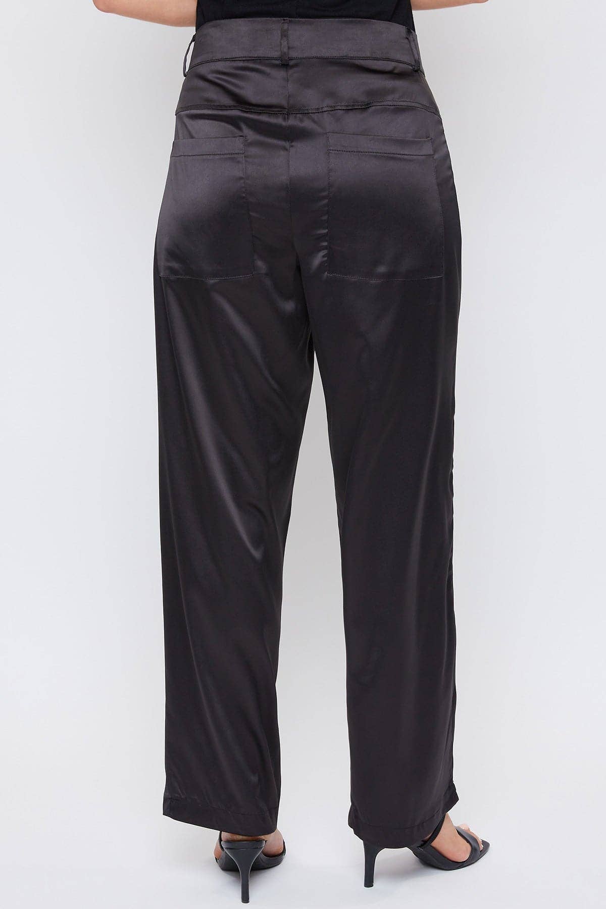 Satin Comfort Stretch Office Pants