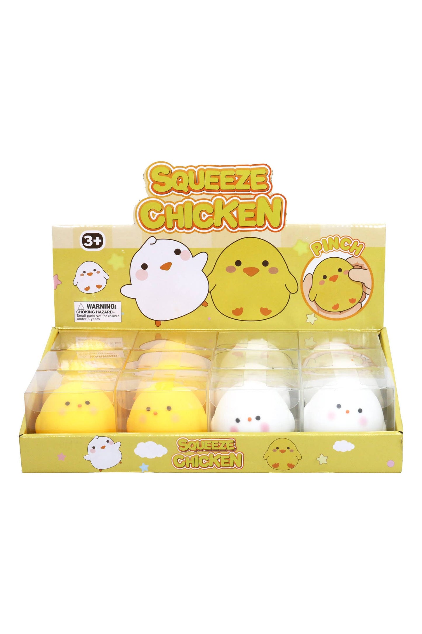Chubby Baby Chick Soft Fluffy Slime Filled Squishy Toy