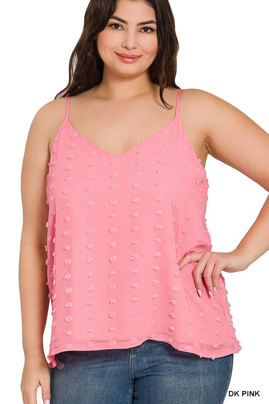 Zenana Dot Tank Top