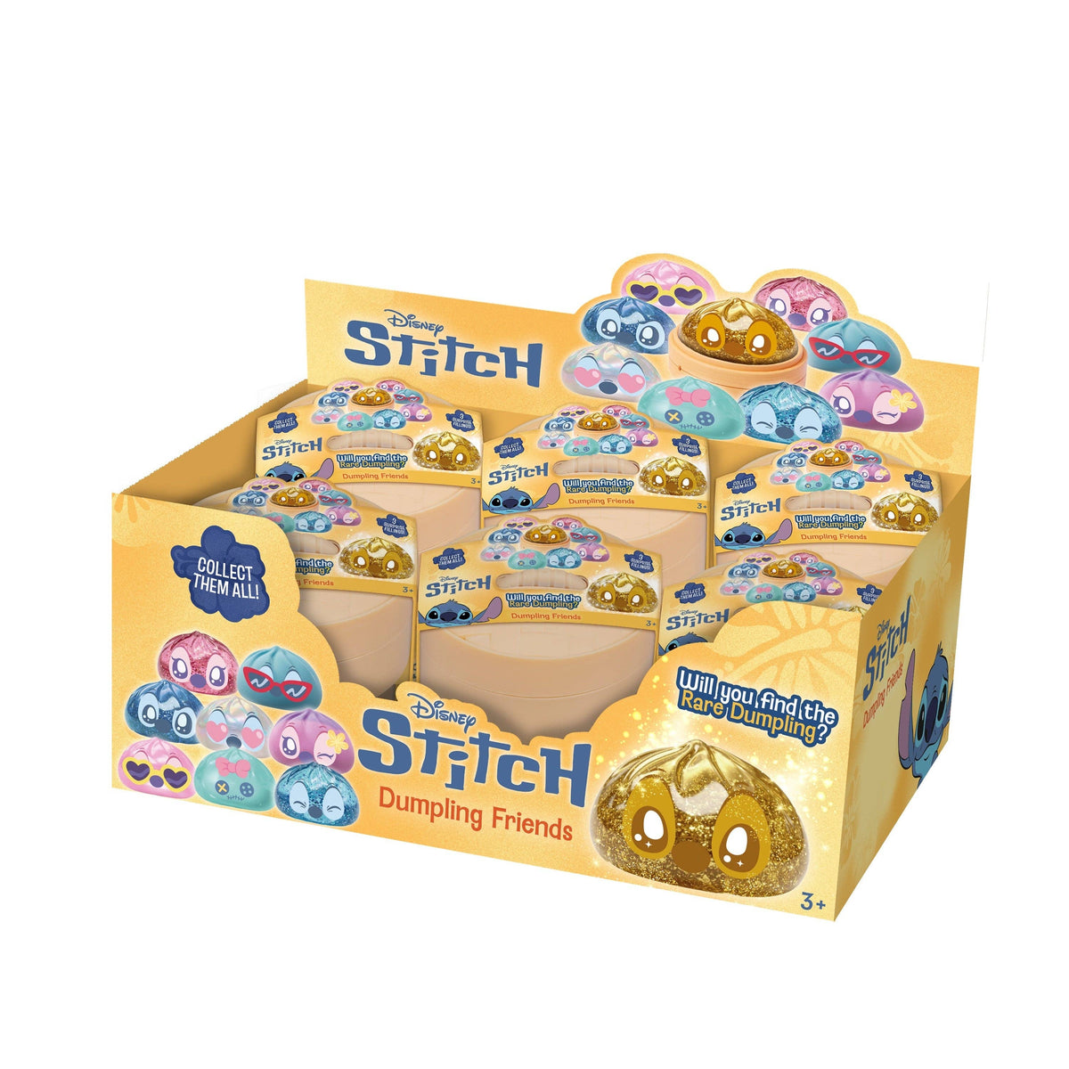 Ships Nov 20th Disney® Stitch® Dumpling Friends Squishy
