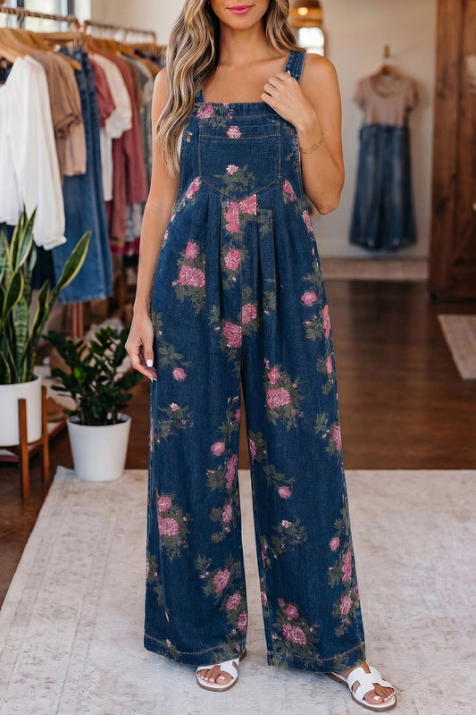 Floral Forever Overalls