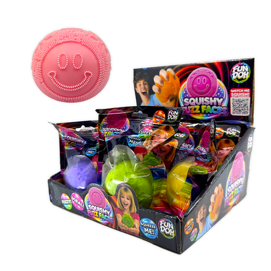 Fun Doh Fuzzy Face Squishy SHIPS OCT 20th