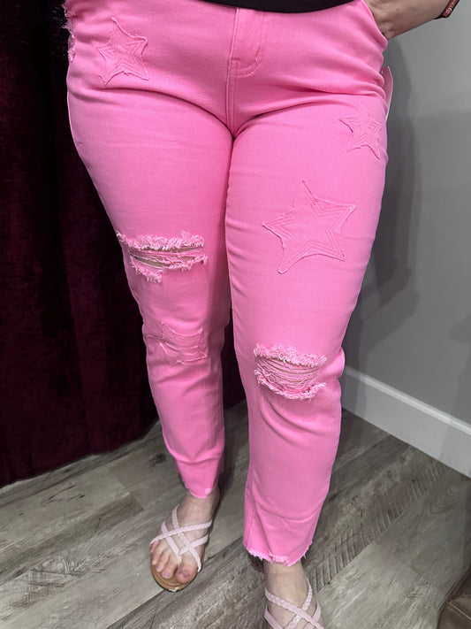 Pink Star Pants CC