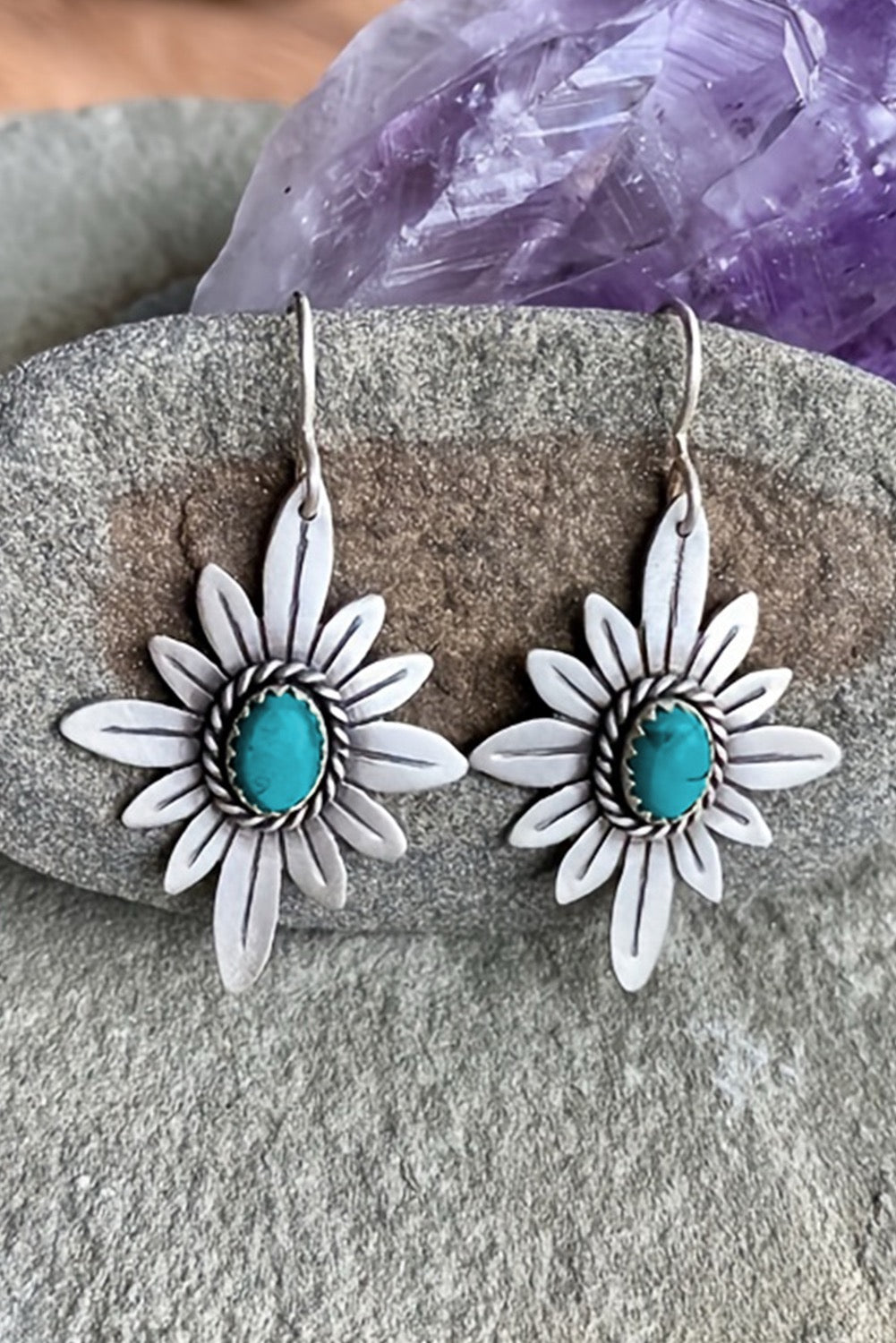 Western Turquoise Earrings