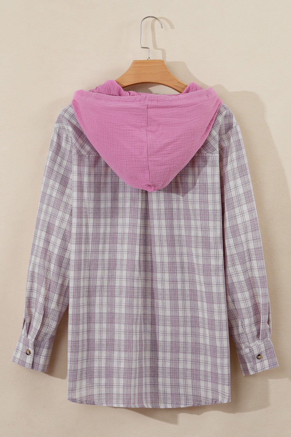 Pink Flannel Top