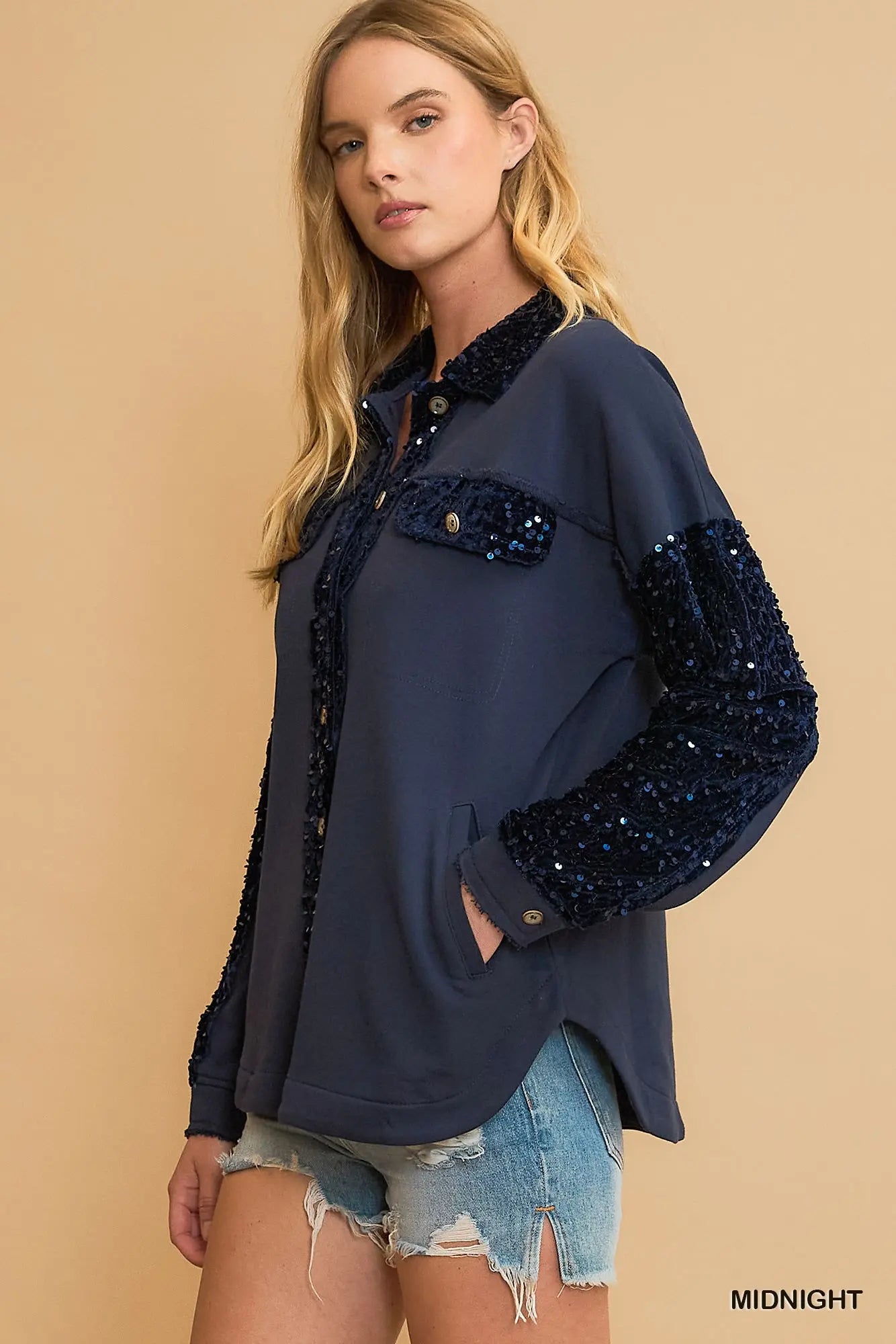 Wolves Sequin Jacket