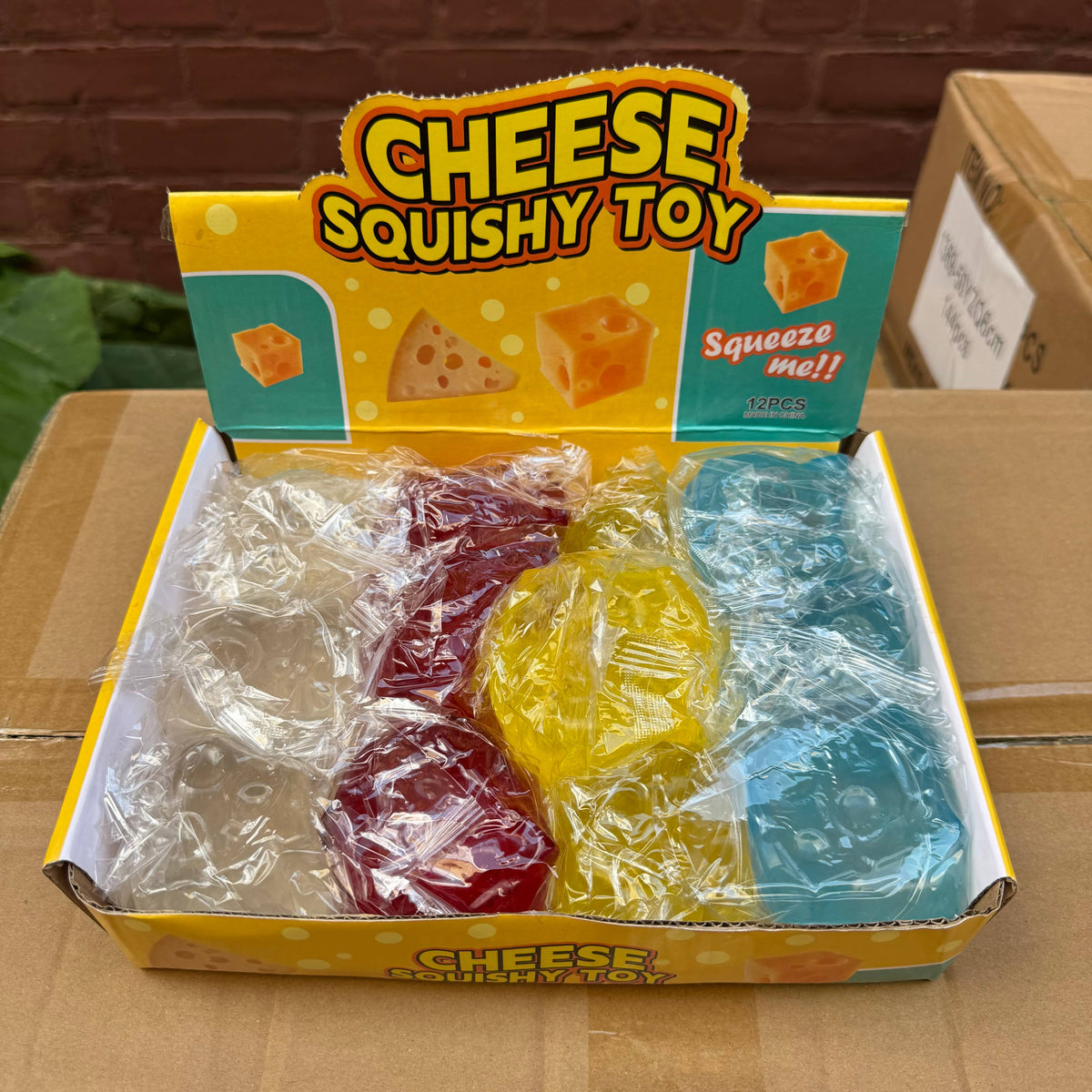 Coconut Oil Vaseline Warm Color Square Cheese SQUISHY