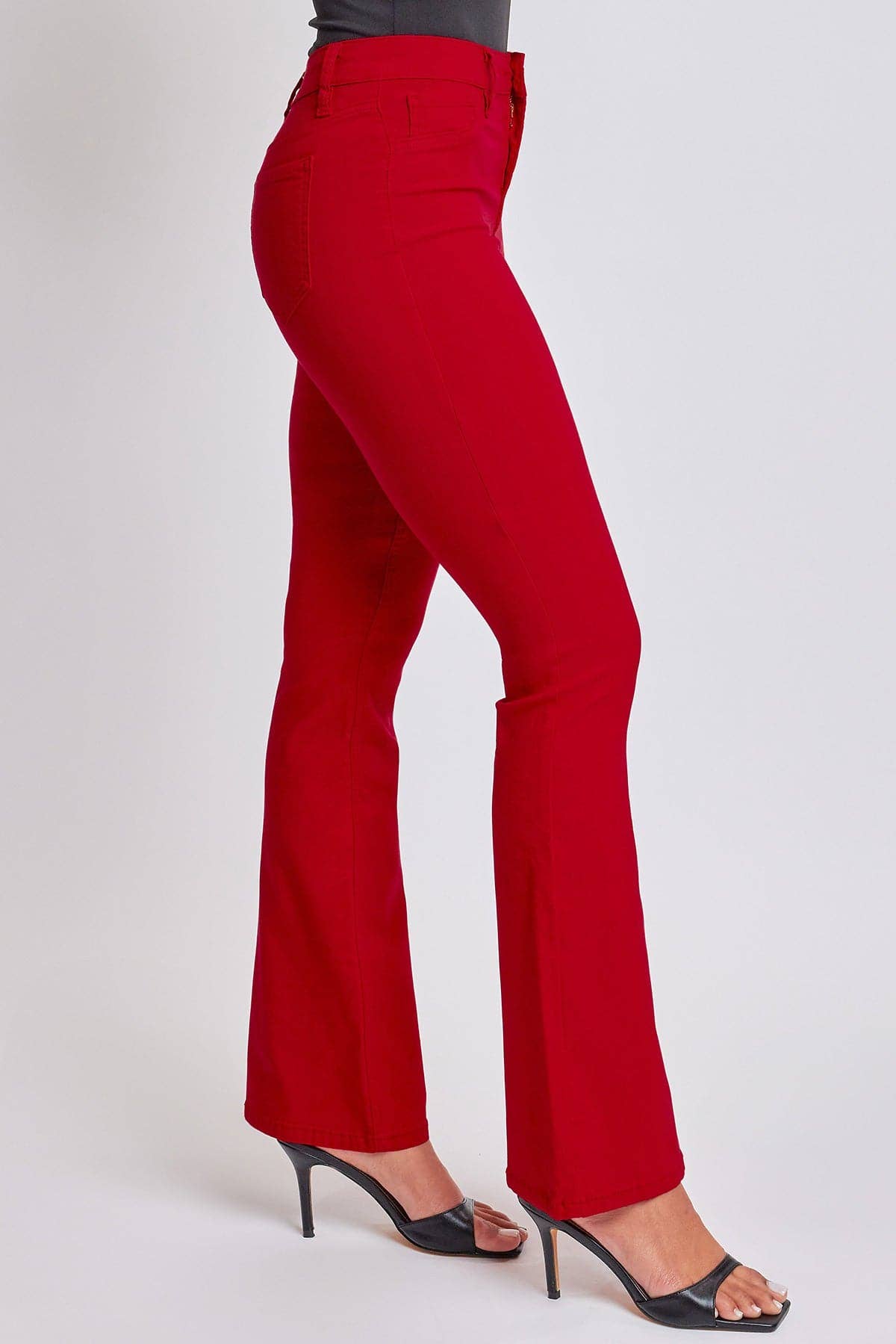 Hyperstretch Flare Pants Christmas  Red