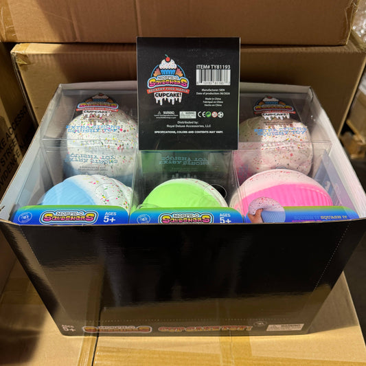 JUMBO Assorted Cake Squishy 12/pk | A031