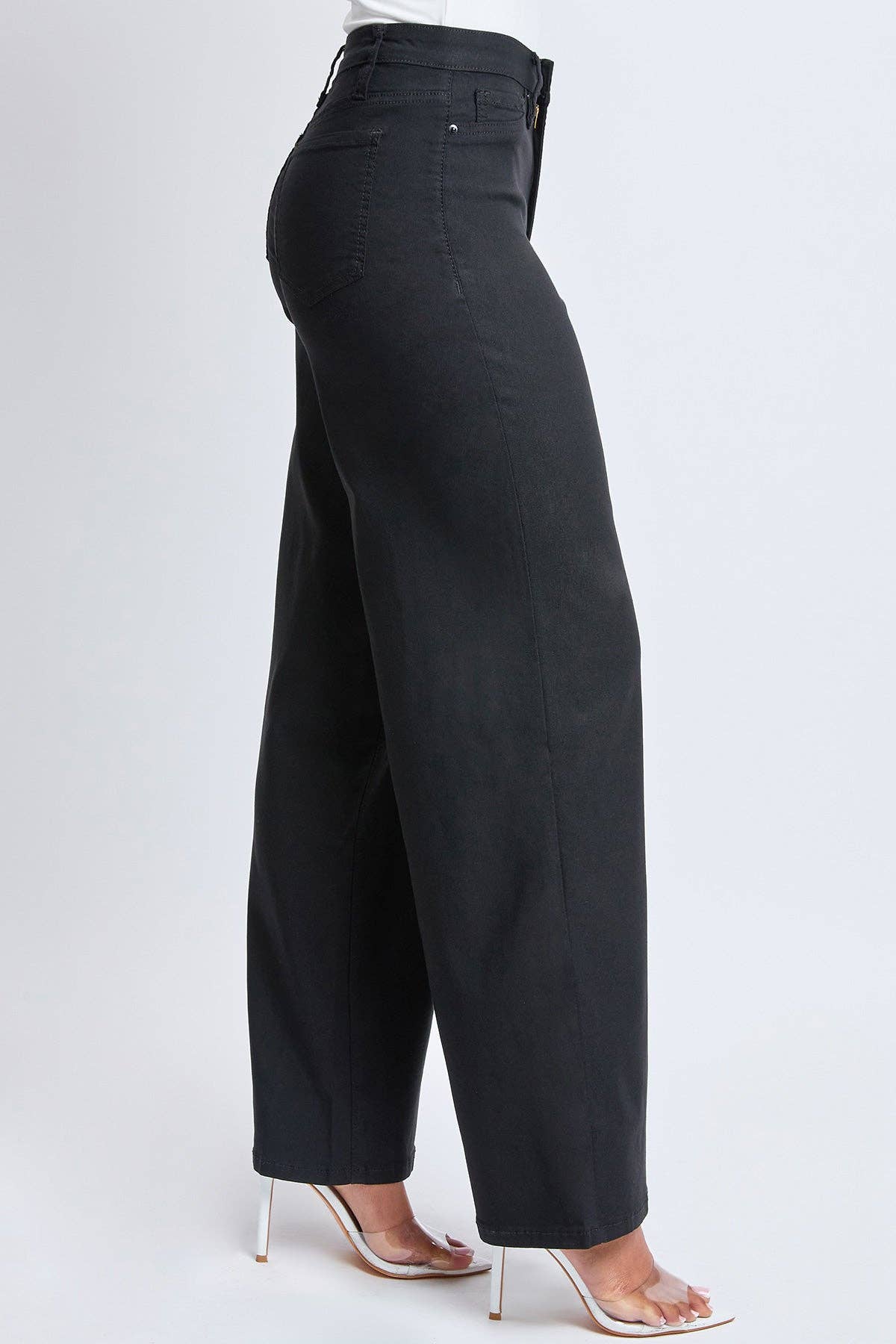 Hyperstretch High Rise Wide Leg