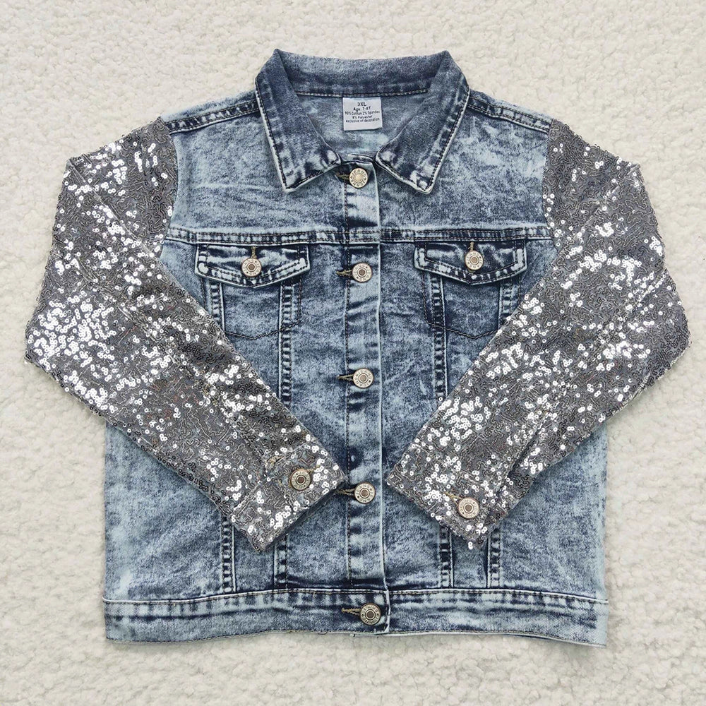 Kids Bedazzled Jean Jacket