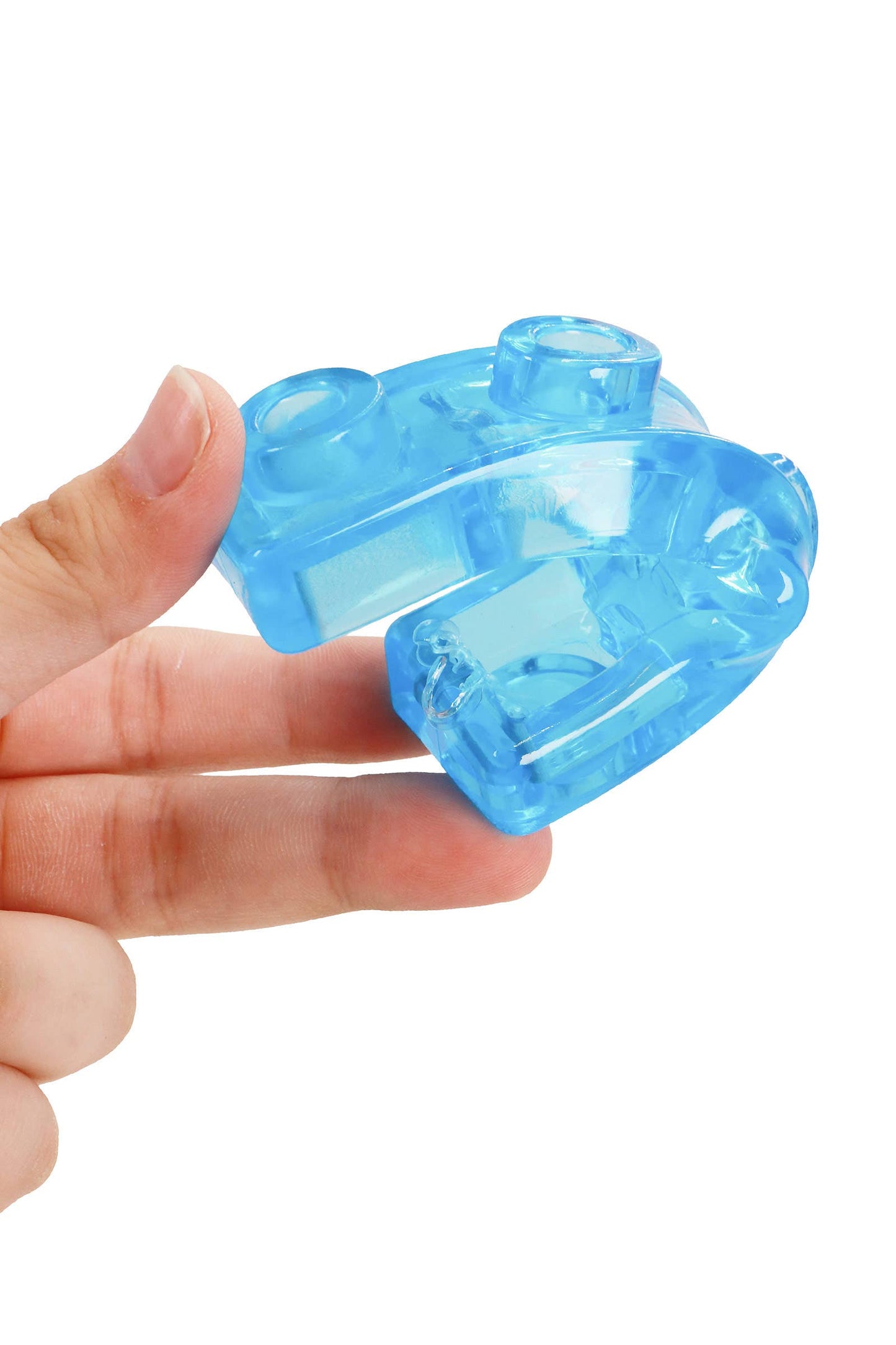 40-Count Colorful Gummy Squishy Sensory Building Block