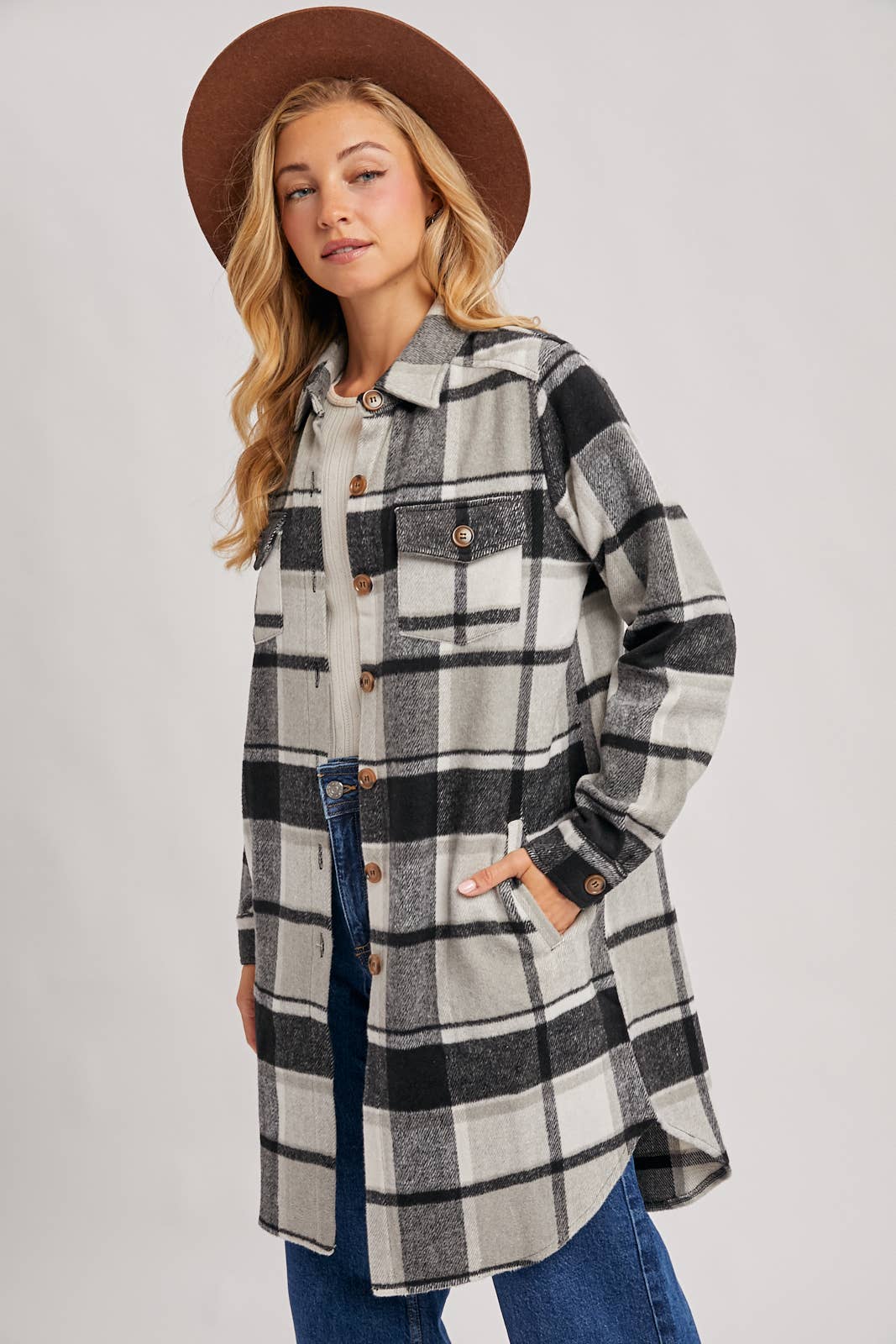 FLANNEL  PLAID SHACKET