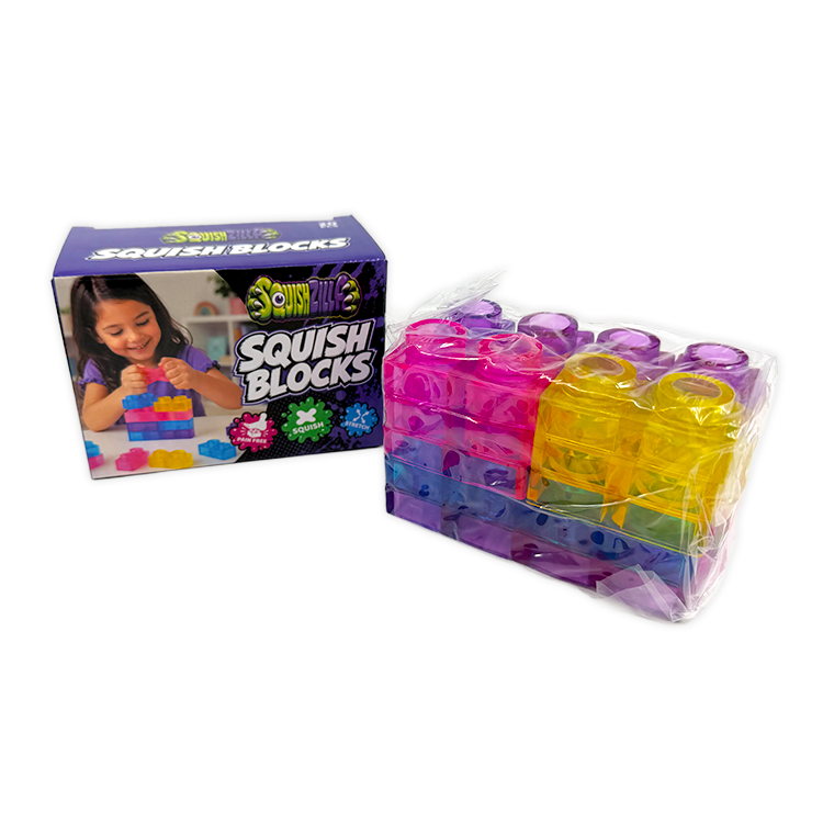 Fun Doh Squish Blocks Building Fidget Sensory