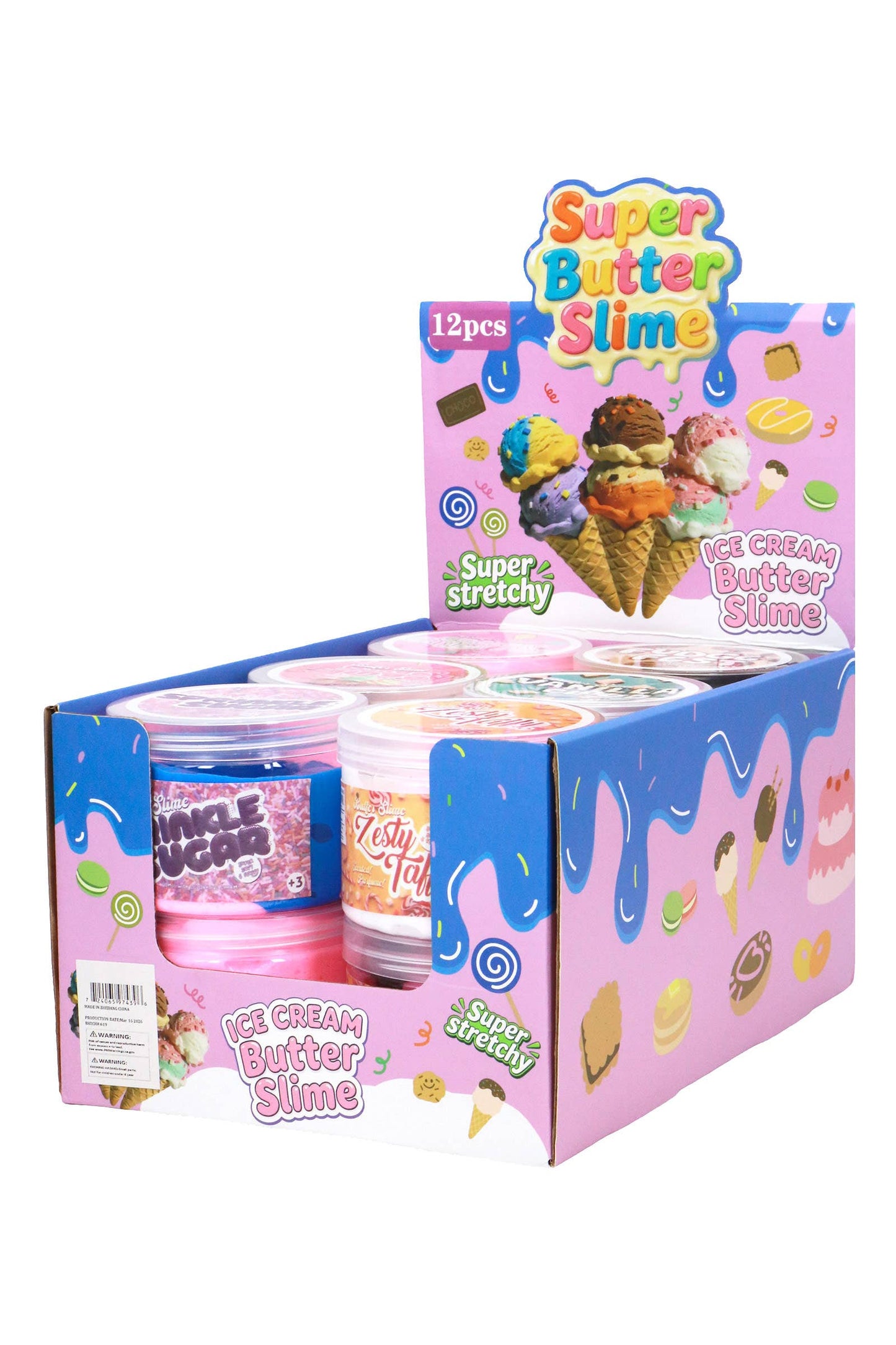 Sweet Desserts Butter Slime Jar -EST Arrival Mid Aug