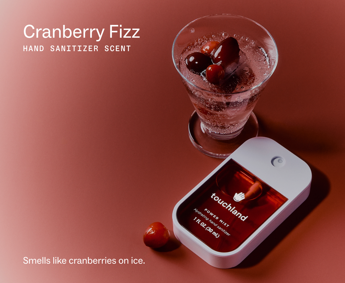 Touchland Cranberry Fizz Power Mist Hand Sanitizer