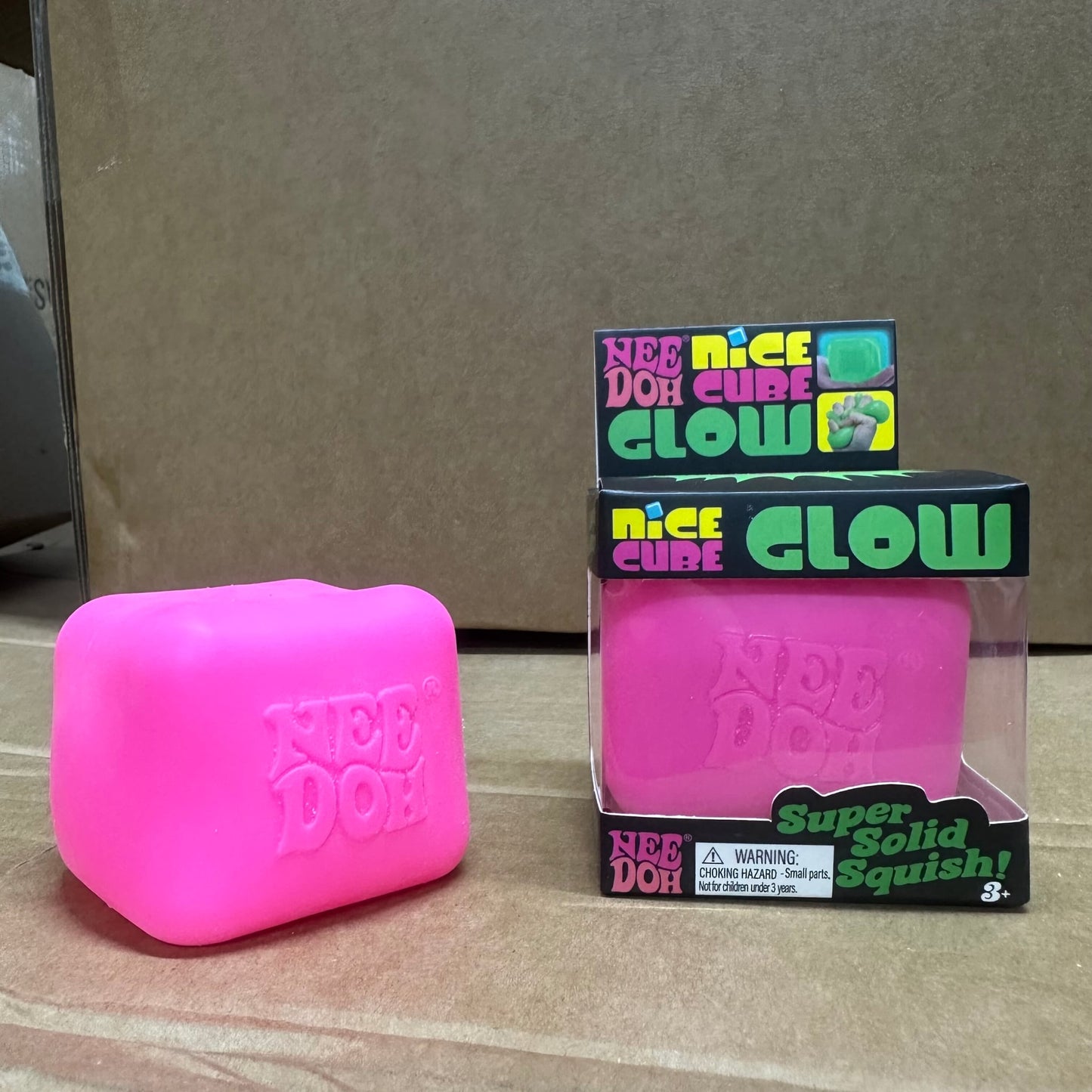 Pre-Order: Glow in The Dark Cube Squishy