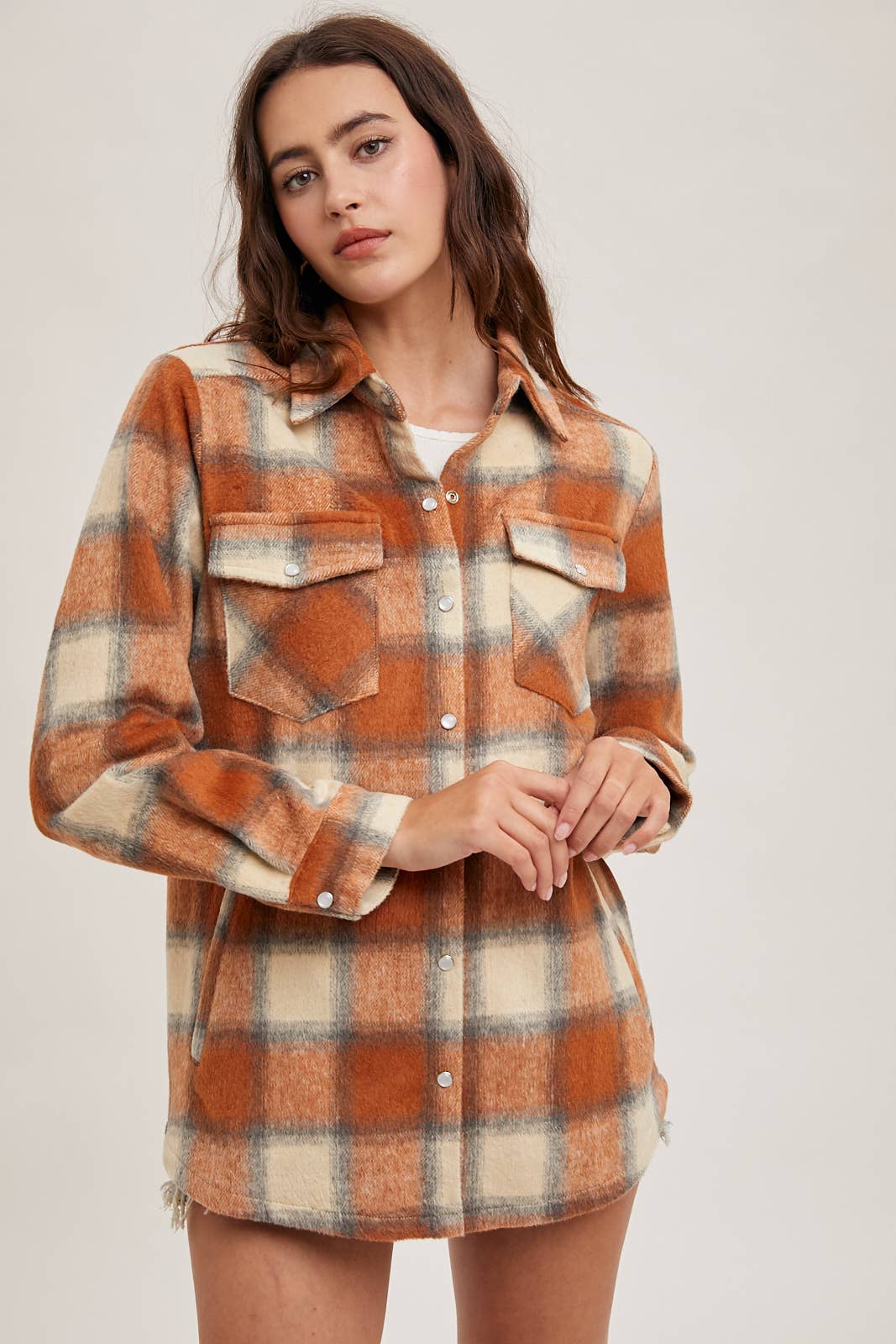 FLANNEL SHACKET W/ POCKETS