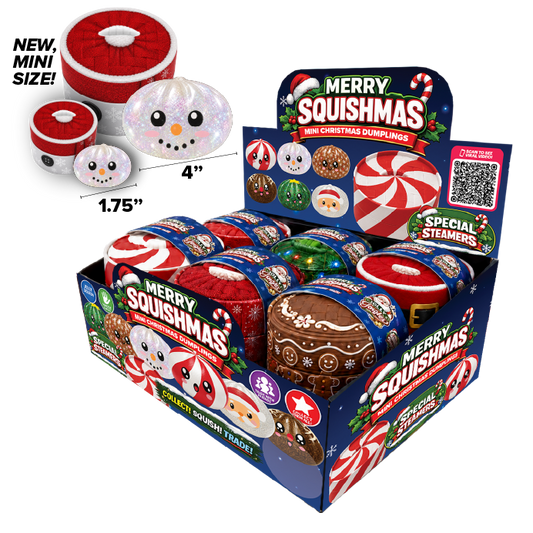 Fun Doh Petite (Mini) Squishy Christmas Dumpling Oct 25th ship