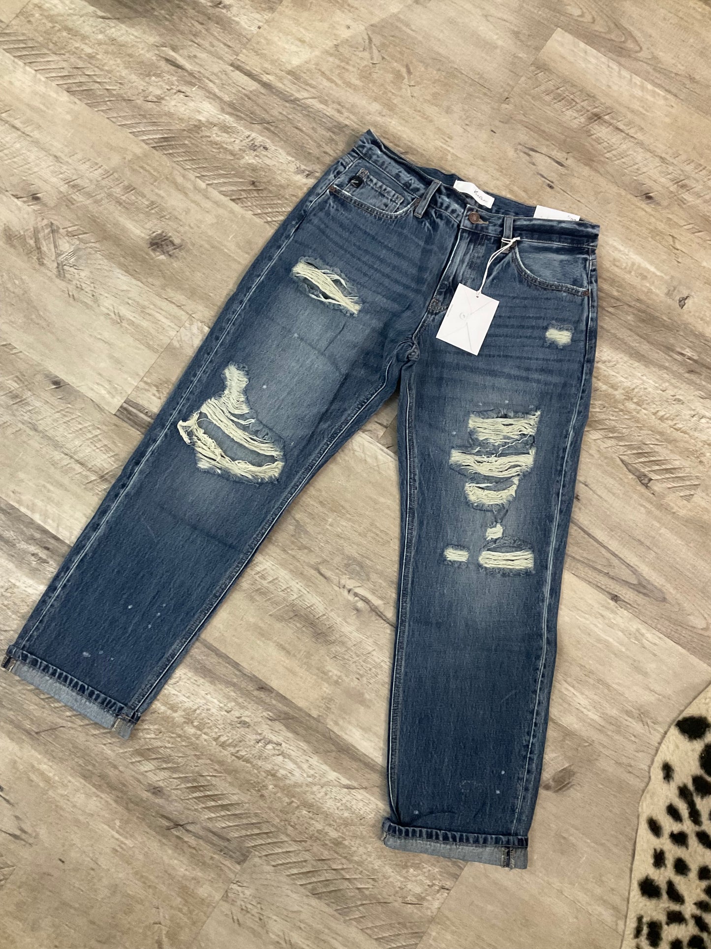 KanCan Boyfriend MidRise Jeans