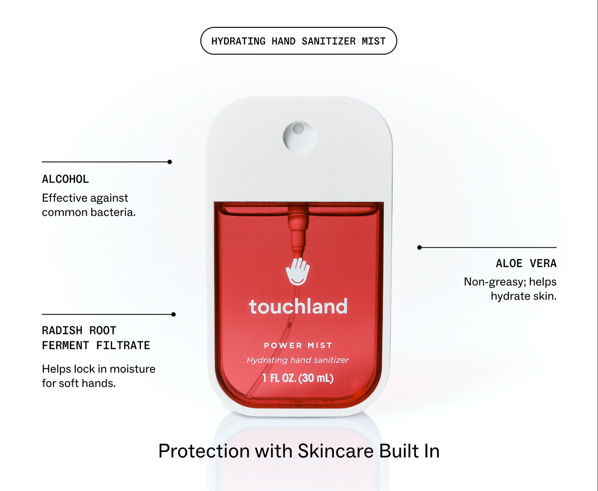 Touchland Cranberry Fizz Power Mist Hand Sanitizer