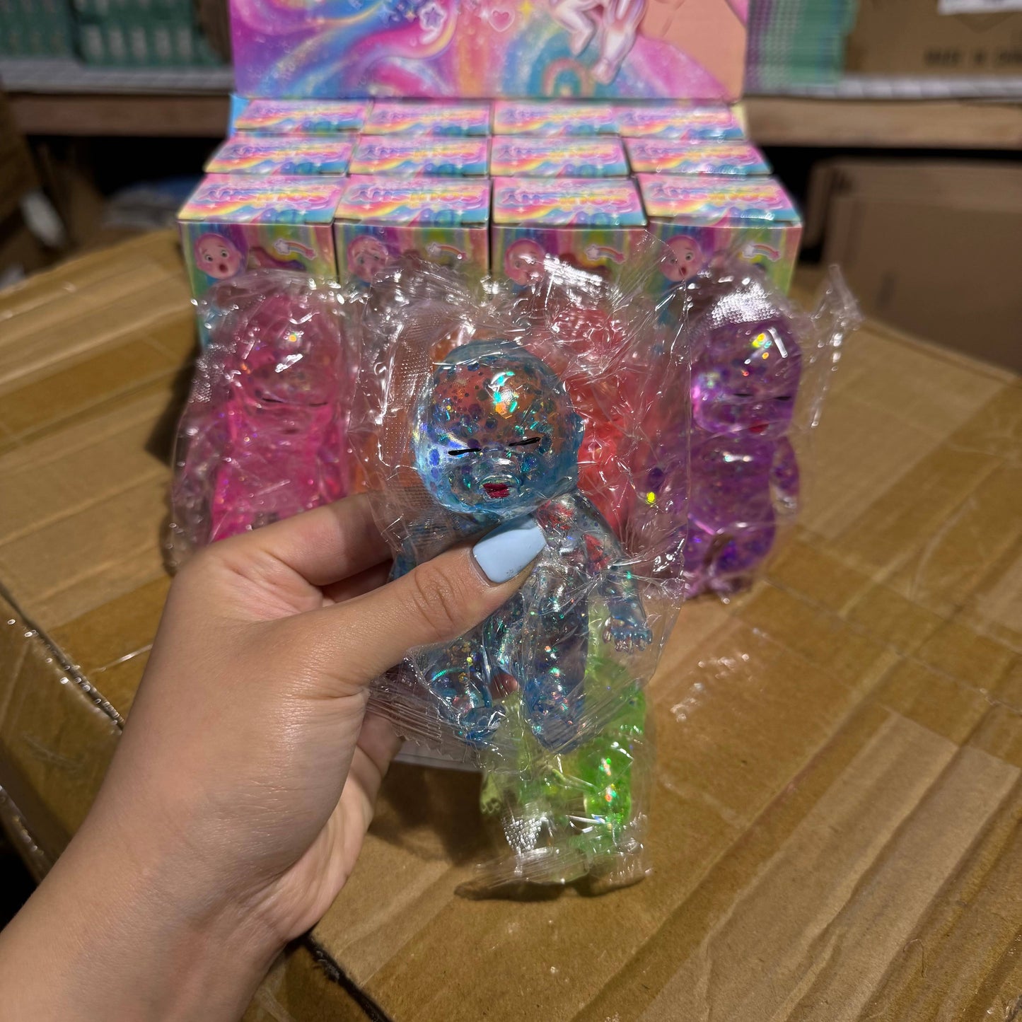 Sugar Squeeze Glitter Baby Squishy