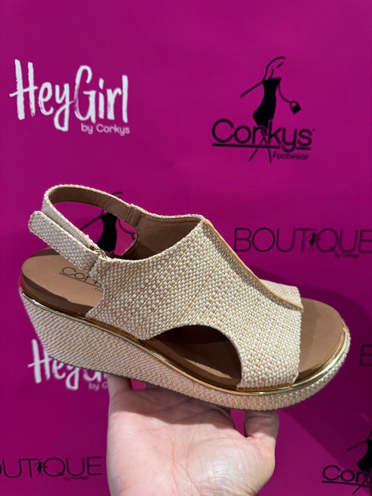 SALE Carley Raffia Corky’s