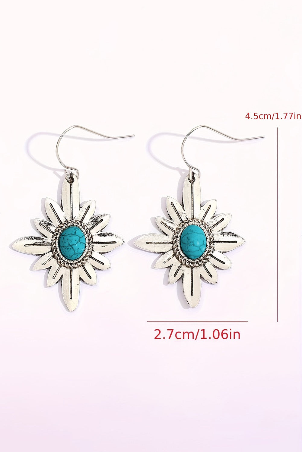 Western Turquoise Earrings