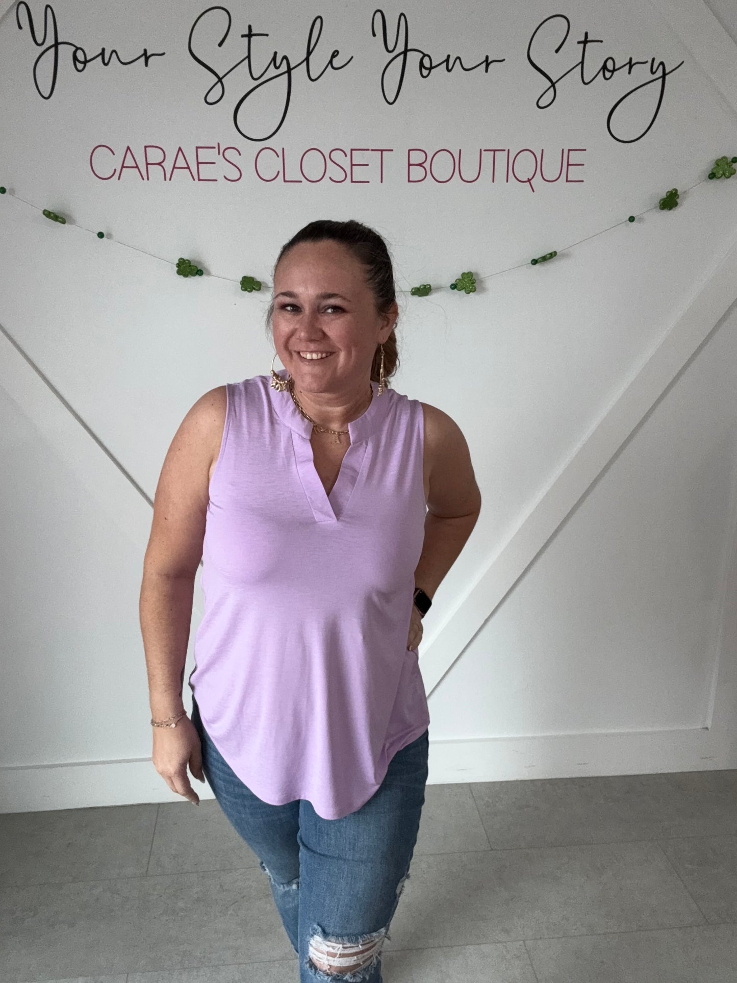 Basic Dear Scarlett Lizzy Top