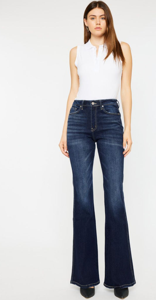 Kancan High Rise Flare Jeans
