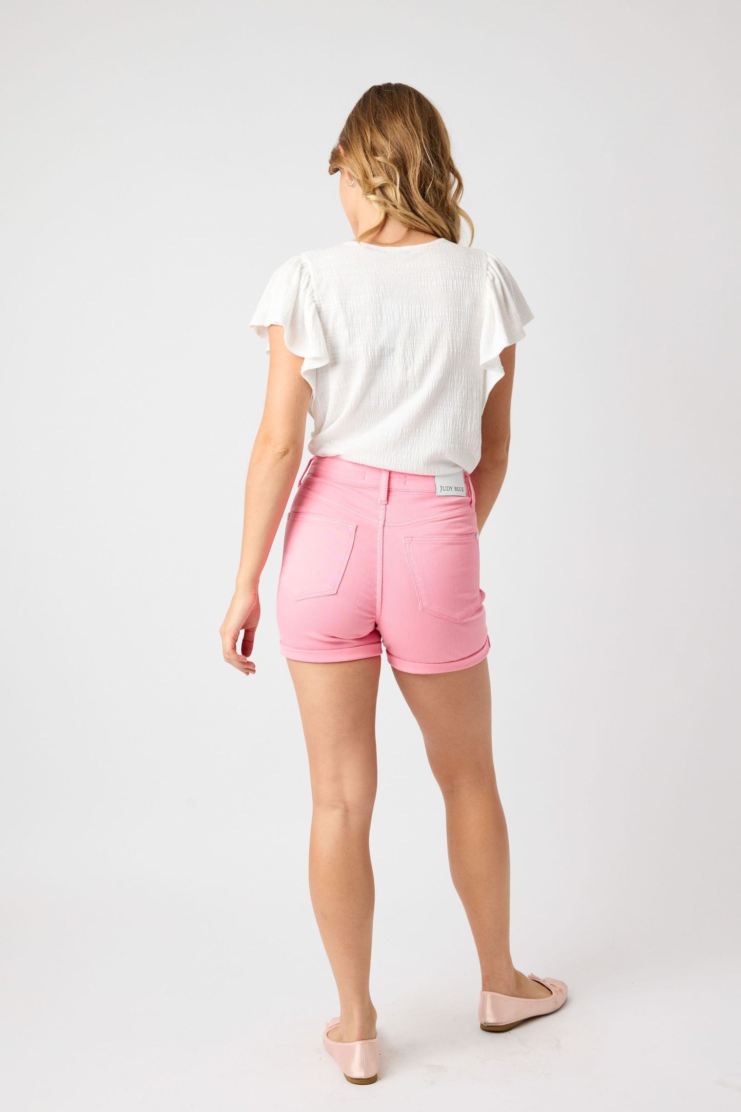 Baby pink Judy Blue Shorts