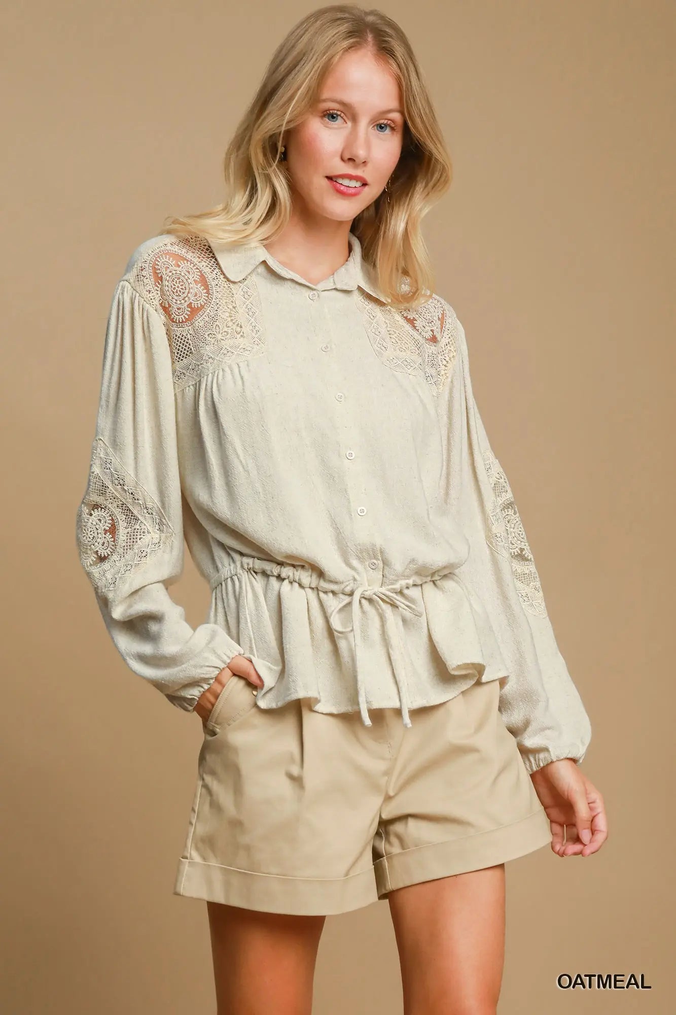 Lace Bloom Top