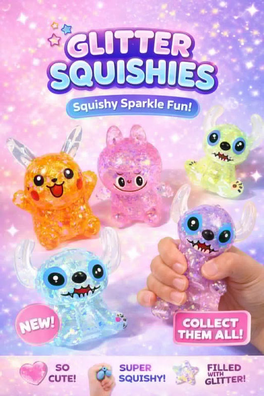 Character Glitter Squishy