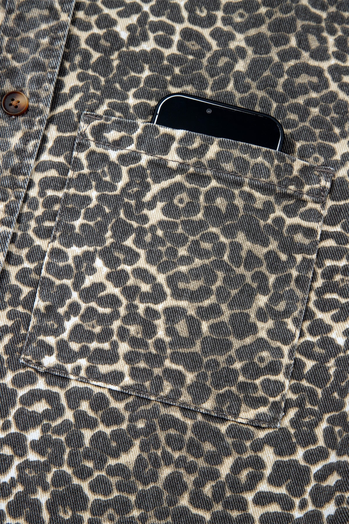 Wild N Leopard Denim Jacket