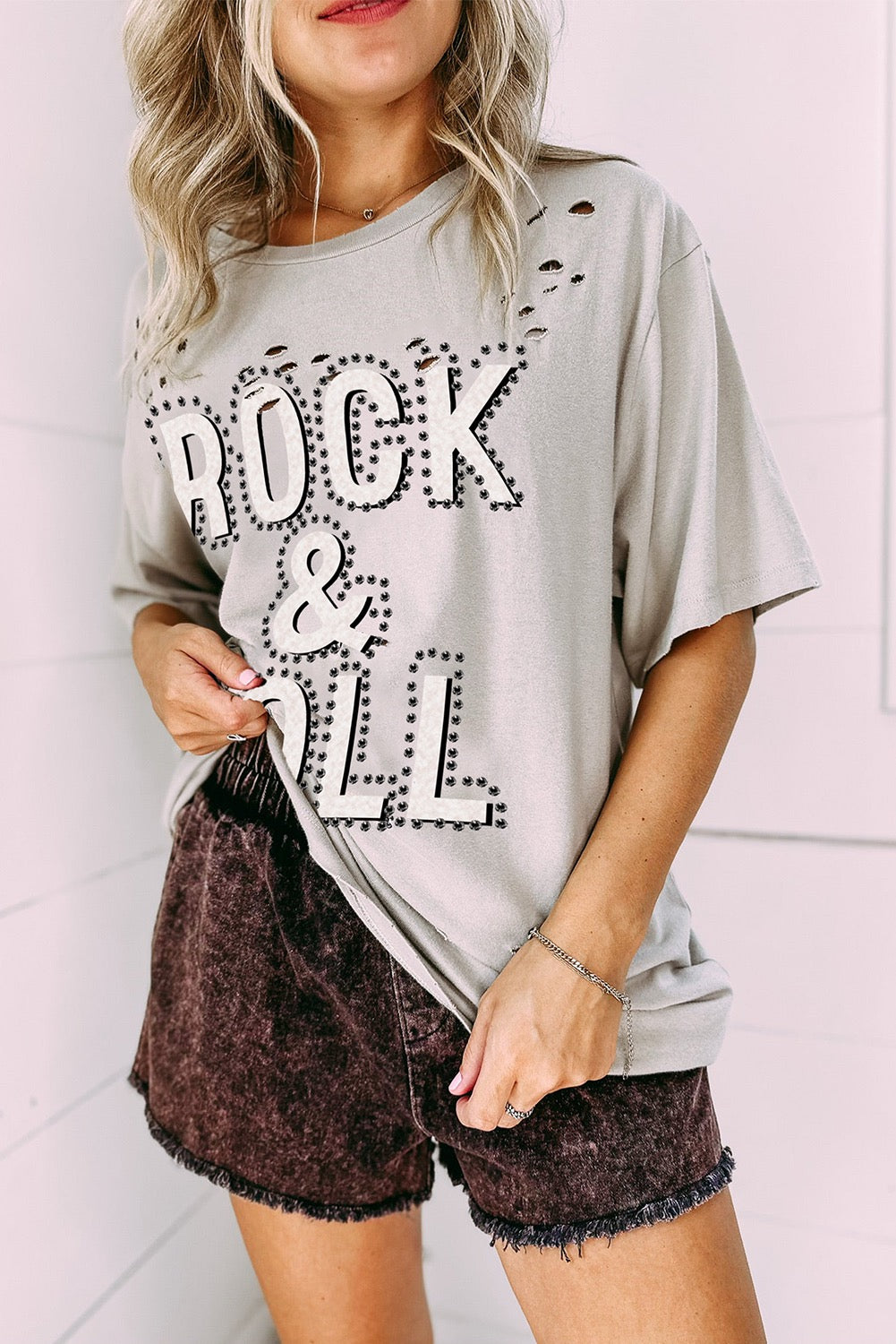 Rock & Roll Oversized Tee