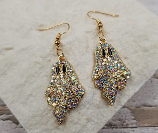 Shine Bright Like a Ghost Earrings
