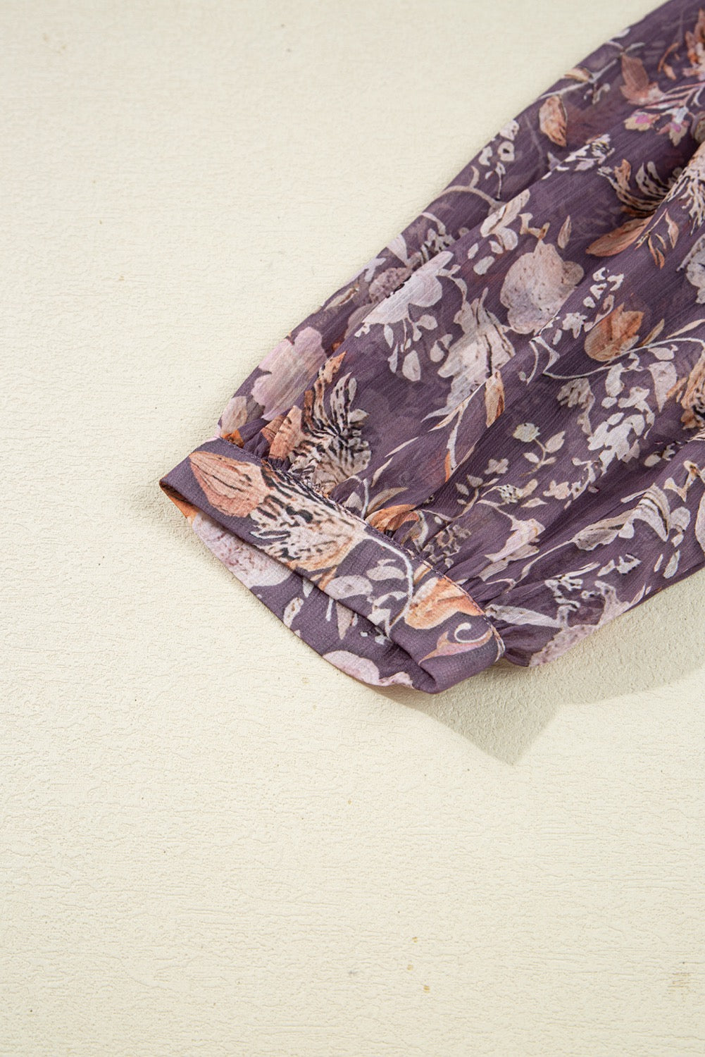 Boho Floral Babydoll Top