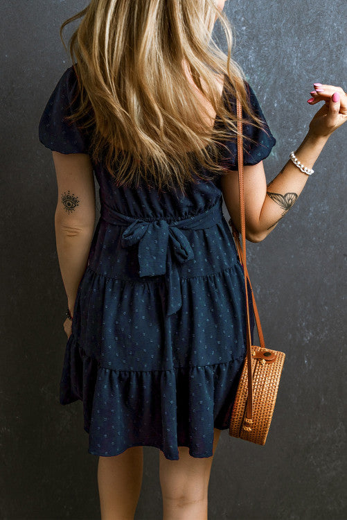 Blue Dot Dress