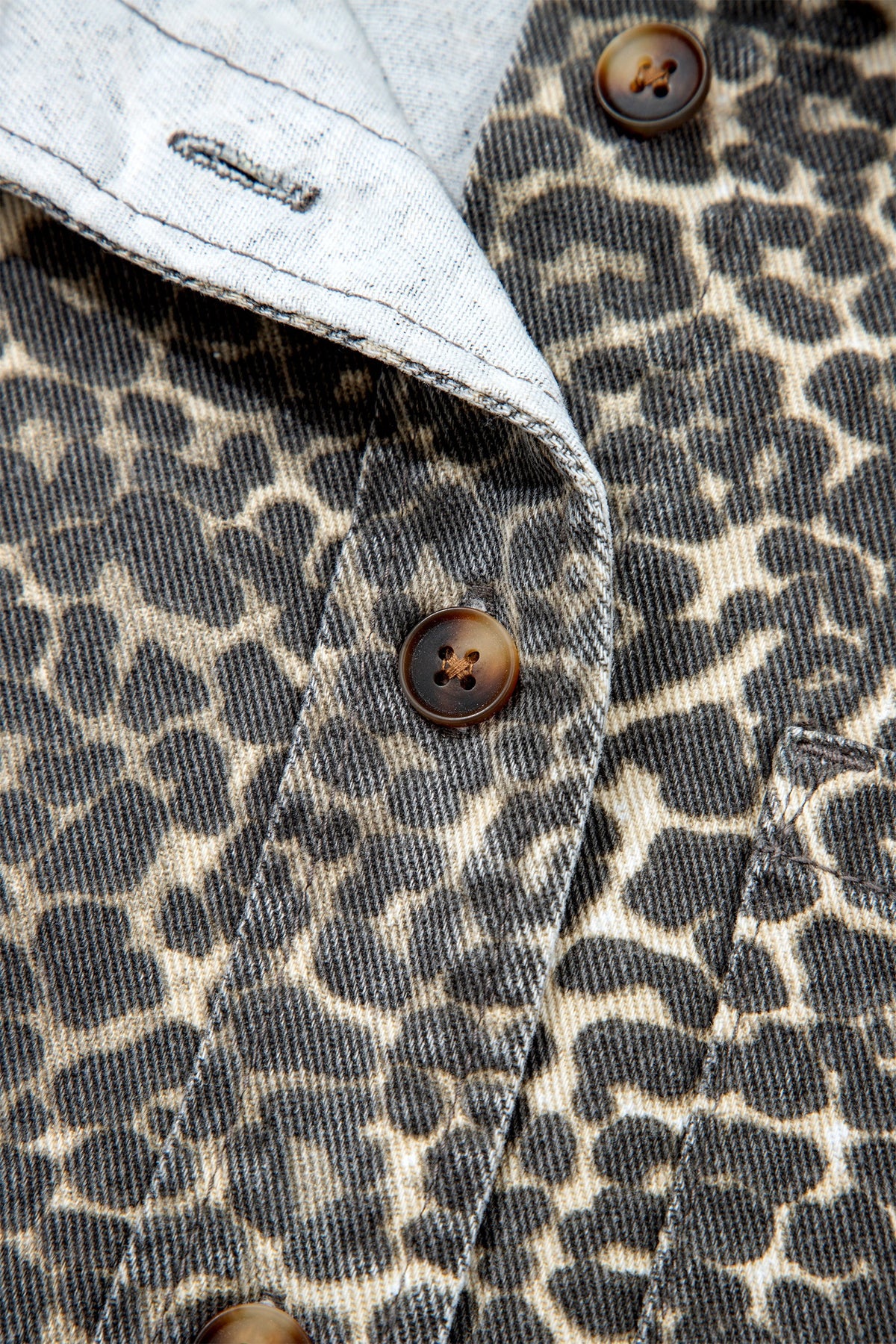Wild N Leopard Denim Jacket