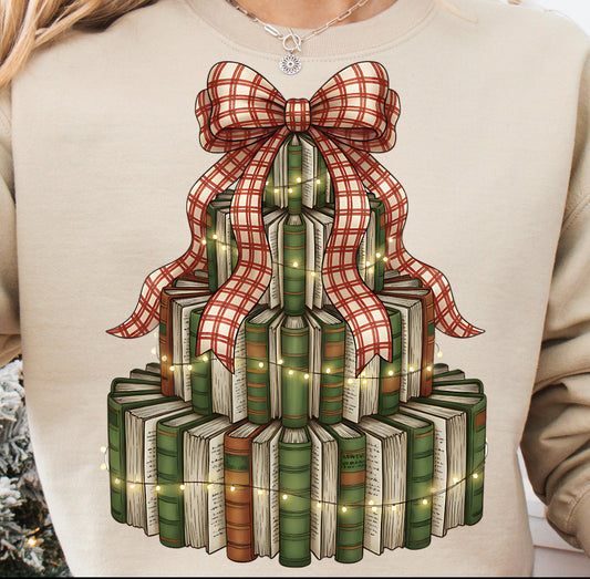 Book lovers Christmas Crew