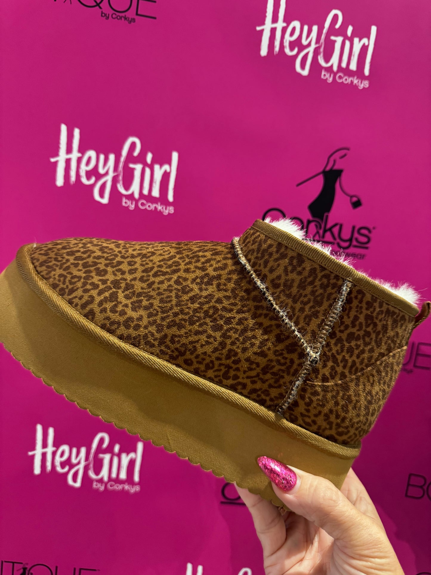Corky’s Platform Boots
