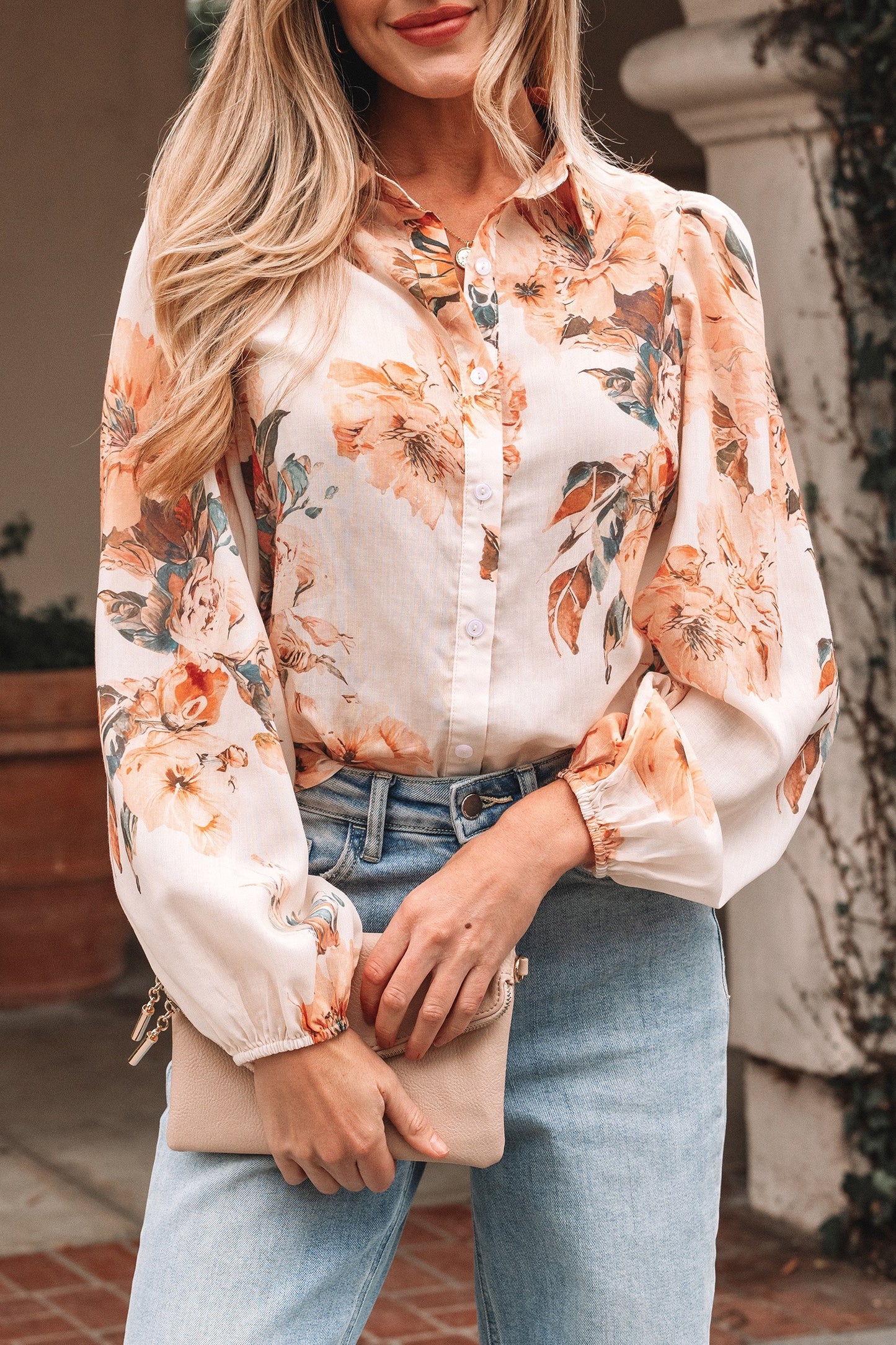 Floral Wear to Work top