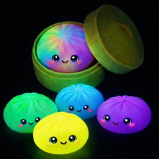 Glow in The Dark Dumpling Squishy