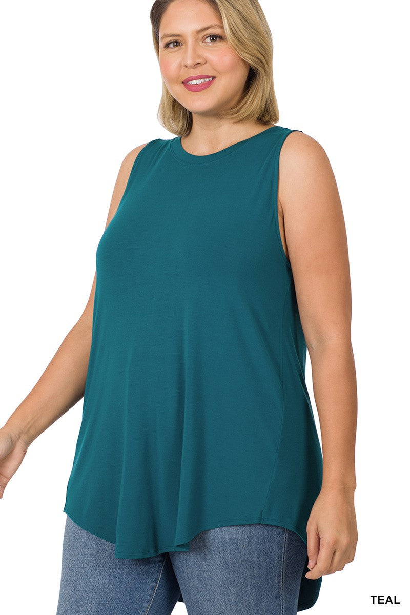 Round Neck Zenana Tank