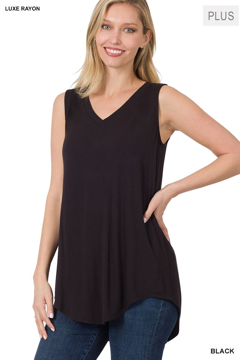 Zenana black basic tank