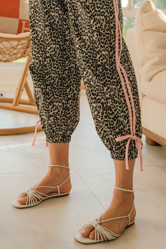 BiBi Leopard Bow Pant