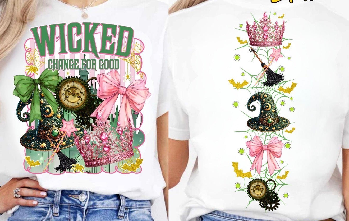Wicked tee or crew